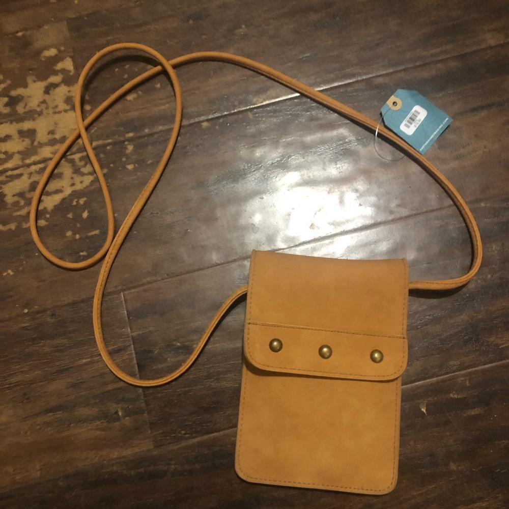 Vegan Leather Cross-Body Bag